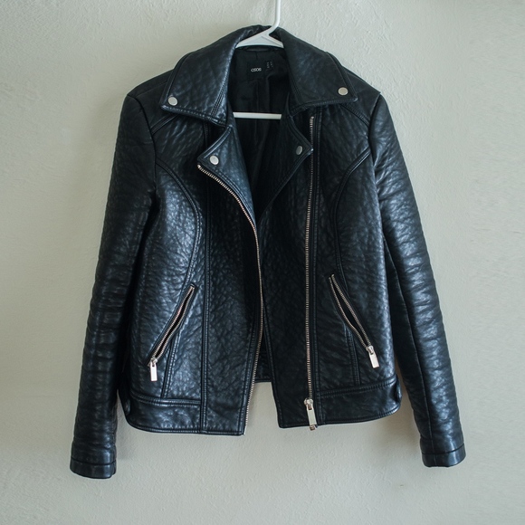 ASOS Jackets & Blazers - NWOT ASOS Faux Leather Moto Jacket